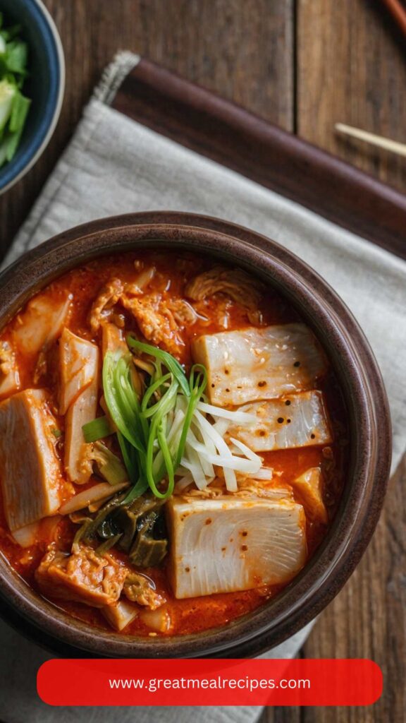 Kimchi Jjigae Recipe