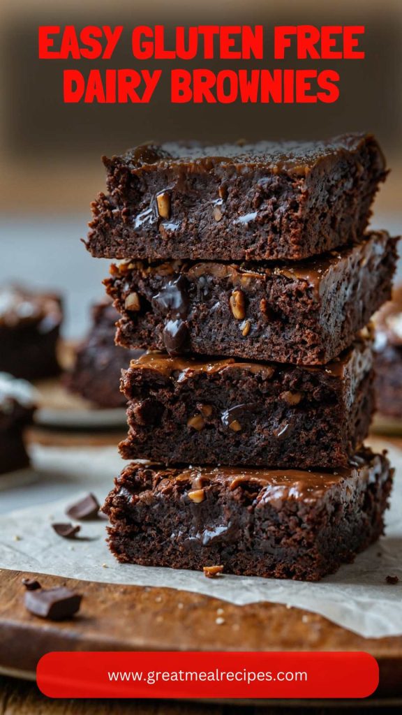 Easy Gluten Free Dairy Brownies
