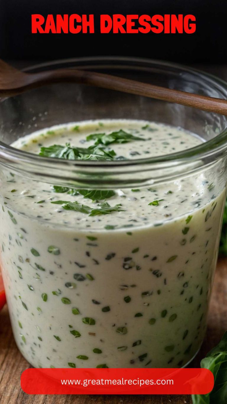 Ranch Dressing – Great Meal Recipes