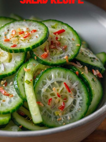 Cucumber Onion Salad Recipe