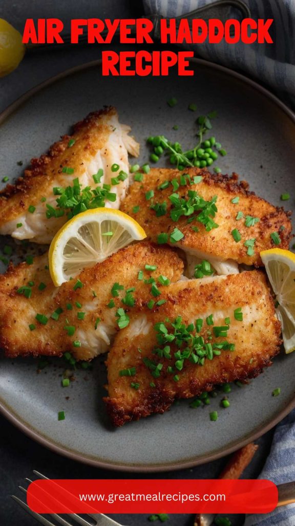 Air Fryer Haddock Recipe