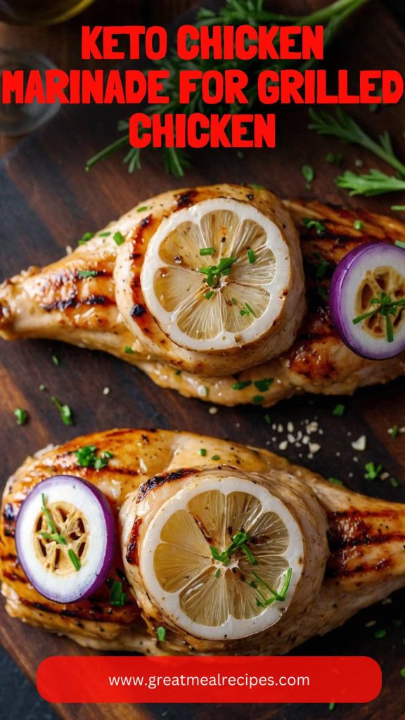 Keto Chicken Marinade for Grilled Chicken