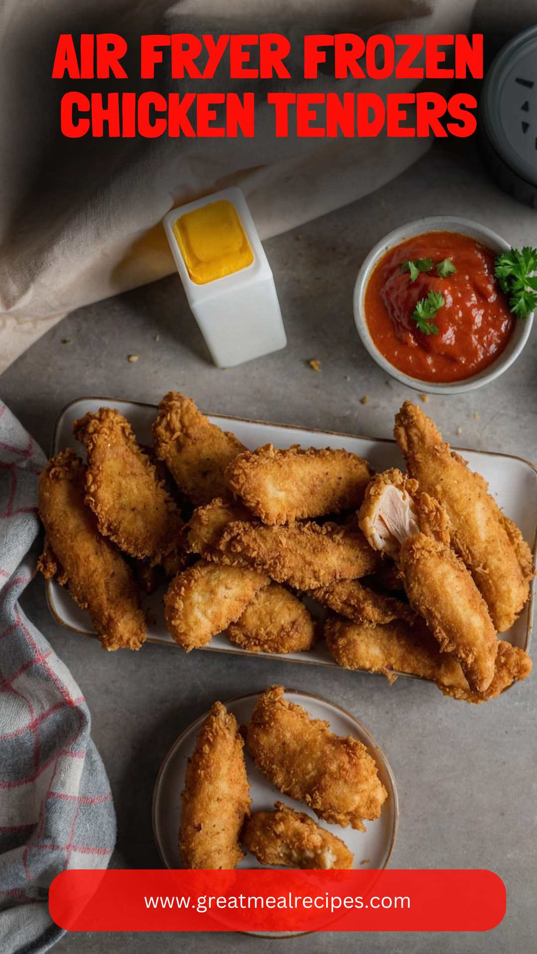 Air Fryer Frozen Chicken Tenders