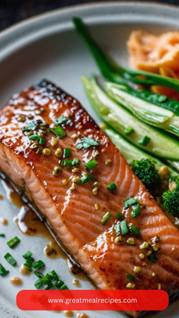 Asian Soy Ginger Salmon Recipe