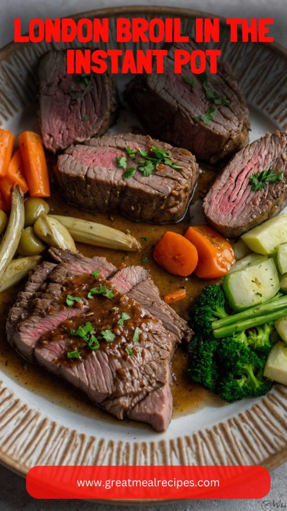 London Broil in the Instant Pot