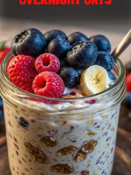 Low Calorie Overnight Oats