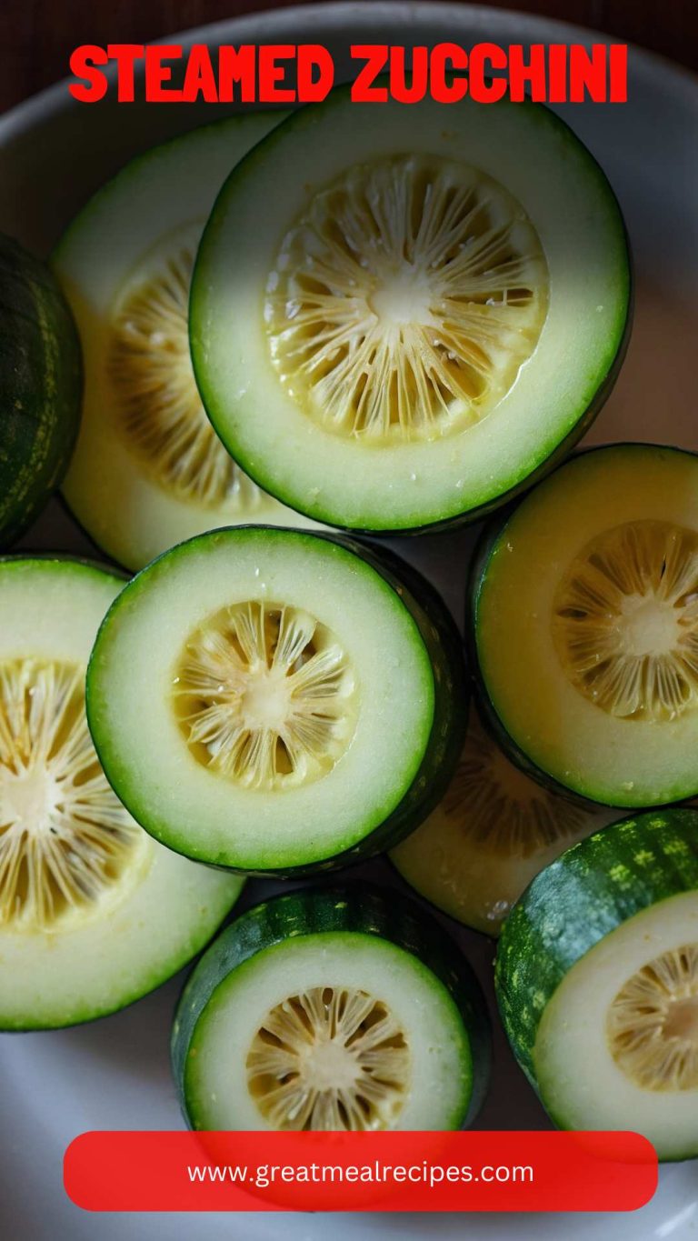 Steamed Zucchini – Great Meal Recipes