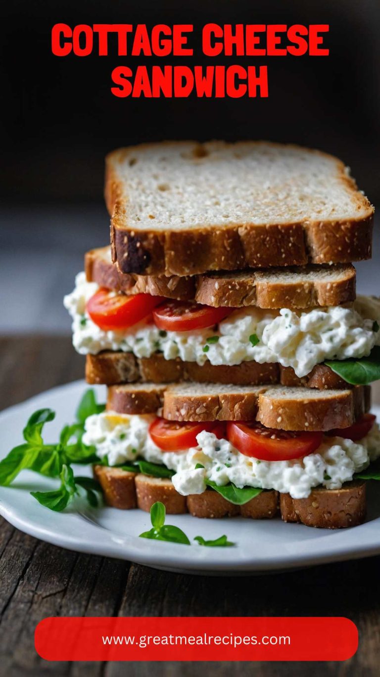 Cottage Cheese Sandwich – Great Meal Recipes