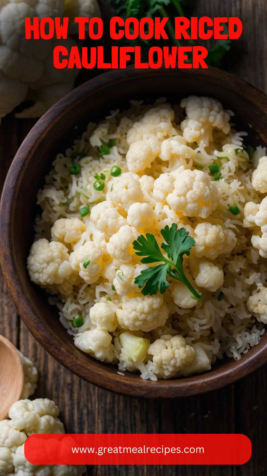 How to Cook Riced Cauliflower