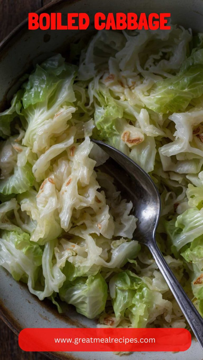 Boiled Cabbage – Great Meal Recipes