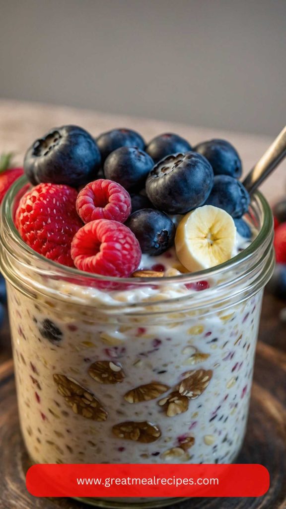 How to make Low Calorie Overnight Oats
