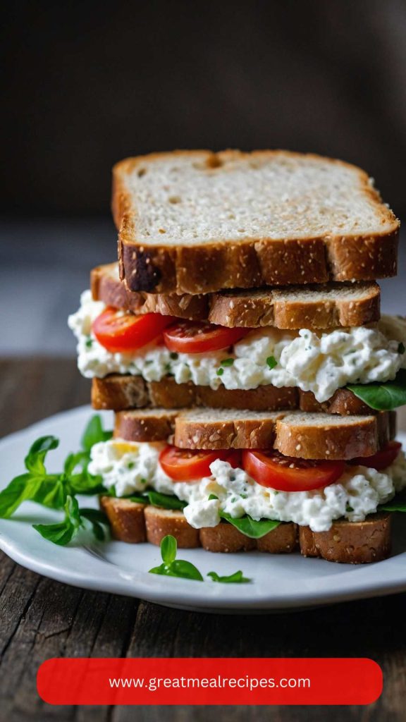 How to make Cottage Cheese Sandwich