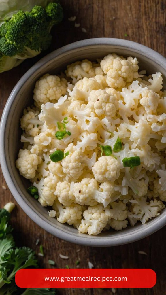 Riced Cauliflower Recipe Riced Cauliflower Recipe