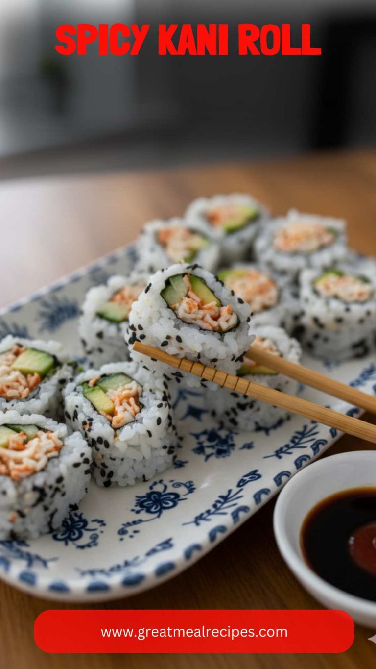 Spicy Kani Roll – Great Meal Recipes