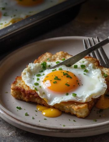 Fried Eggs in Oven