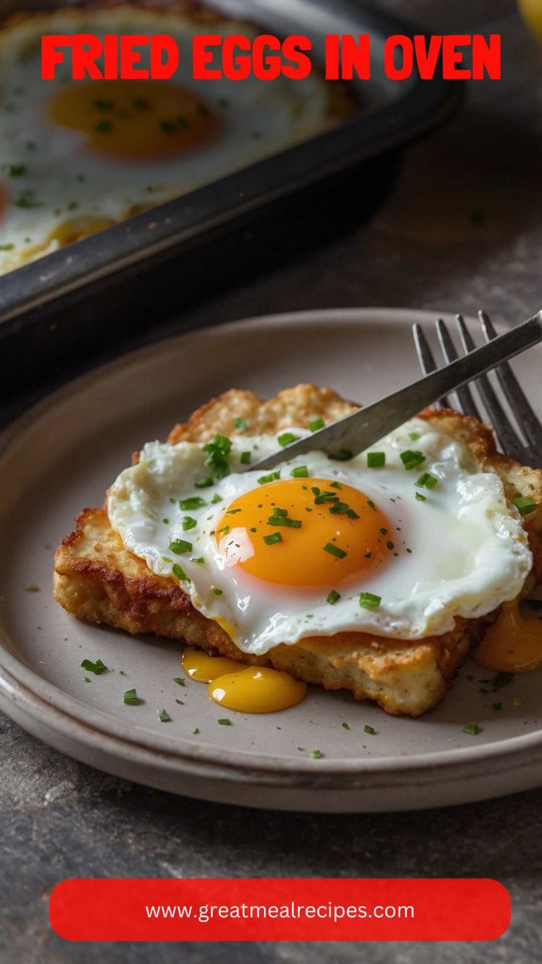 Fried Eggs in Oven – Great Meal Recipes