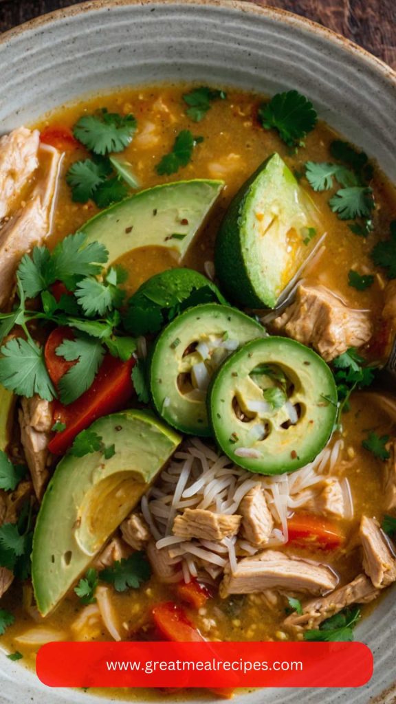 Mexican Chicken Rice Soup Recipe