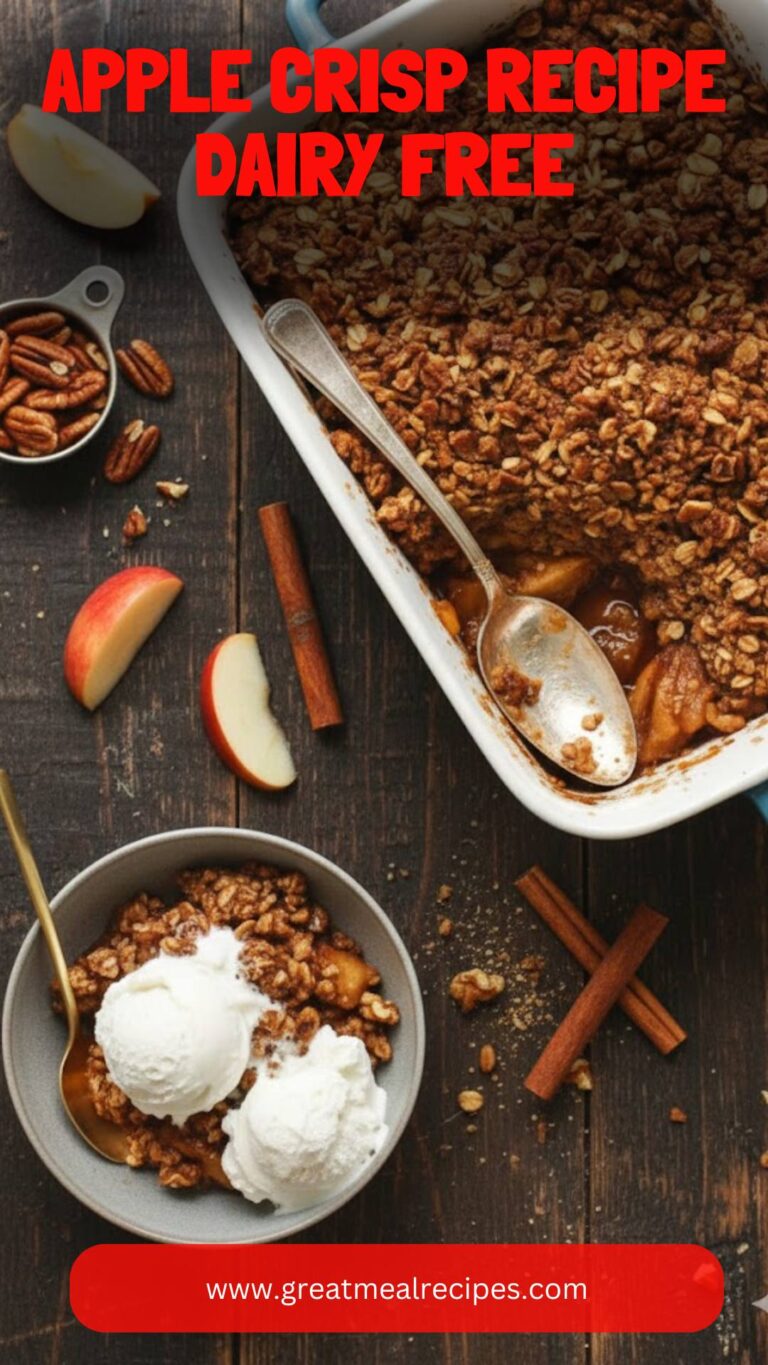 Apple Crisp Recipe Dairy Free – Great Meal Recipes