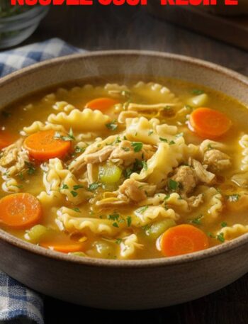 Amy's No Chicken Noodle Soup Recipe
