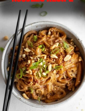 Asian Peanut Noodles Recipe