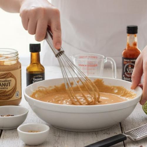Step 3: Prepare the Peanut Sauce