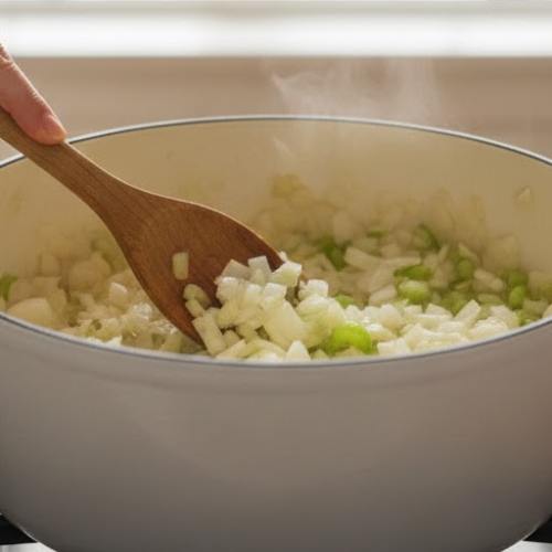 Step 2: Sauté the Vegetables