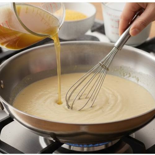 Step 3: Whisk in the Liquids