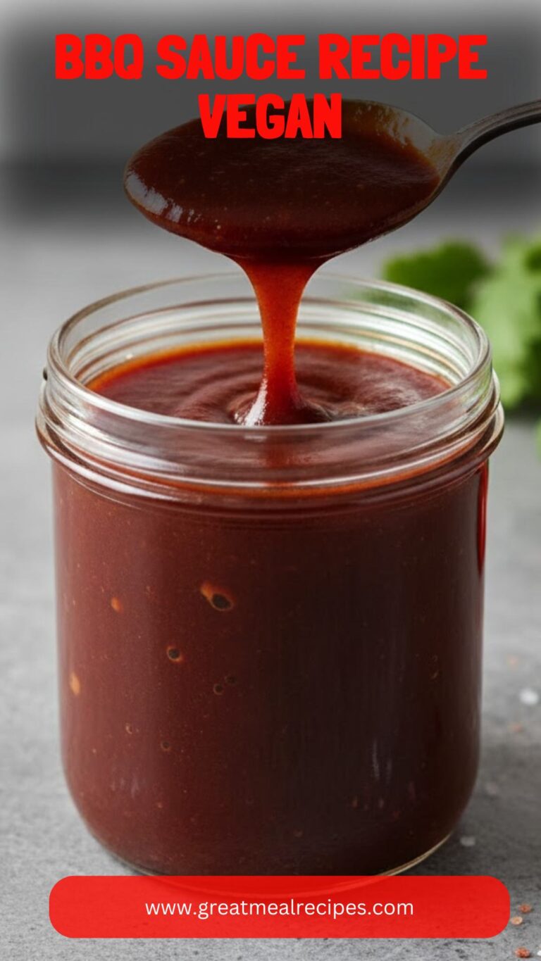 BBQ Sauce Recipe Vegan – Great Meal Recipes
