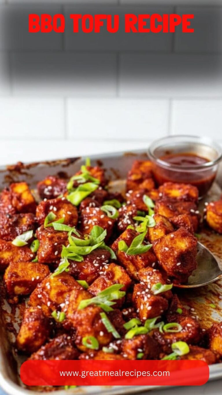BBQ Tofu Recipe – Great Meal Recipes