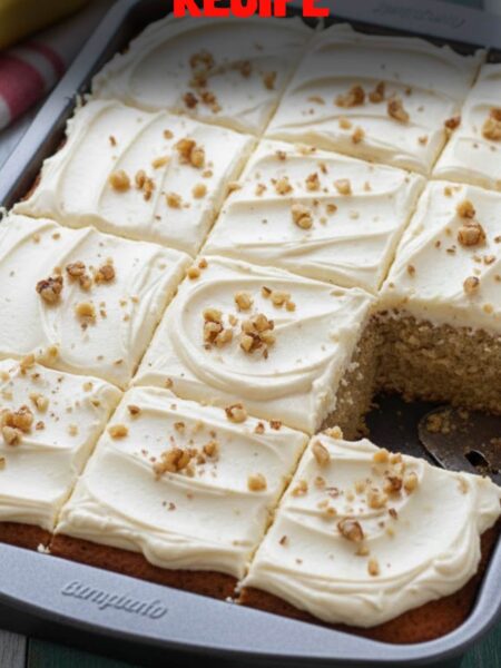 Banana Cake Vegan Recipe