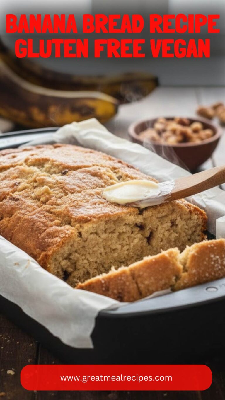 Banana Bread Recipe Gluten Free Vegan – Great Meal Recipes