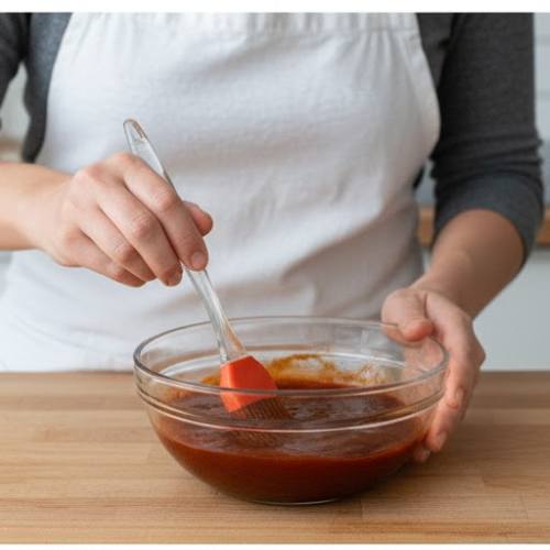 Step 5: Add BBQ Sauce