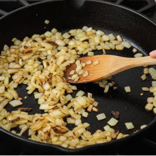 Step 3: Sauté the Onions
