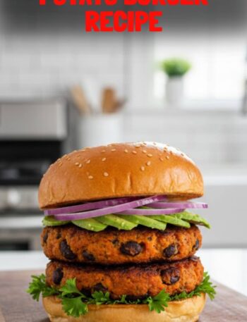 Black Bean And Sweet Potato Burger Recipe