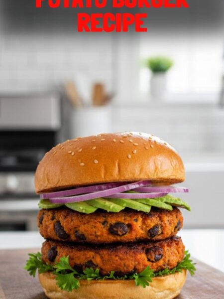 Black Bean And Sweet Potato Burger Recipe