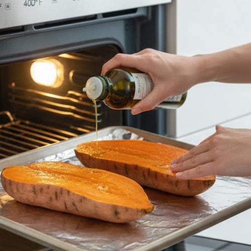 Step 1: Prepare the Sweet Potatoes Step 1: Prepare the Sweet Potatoes