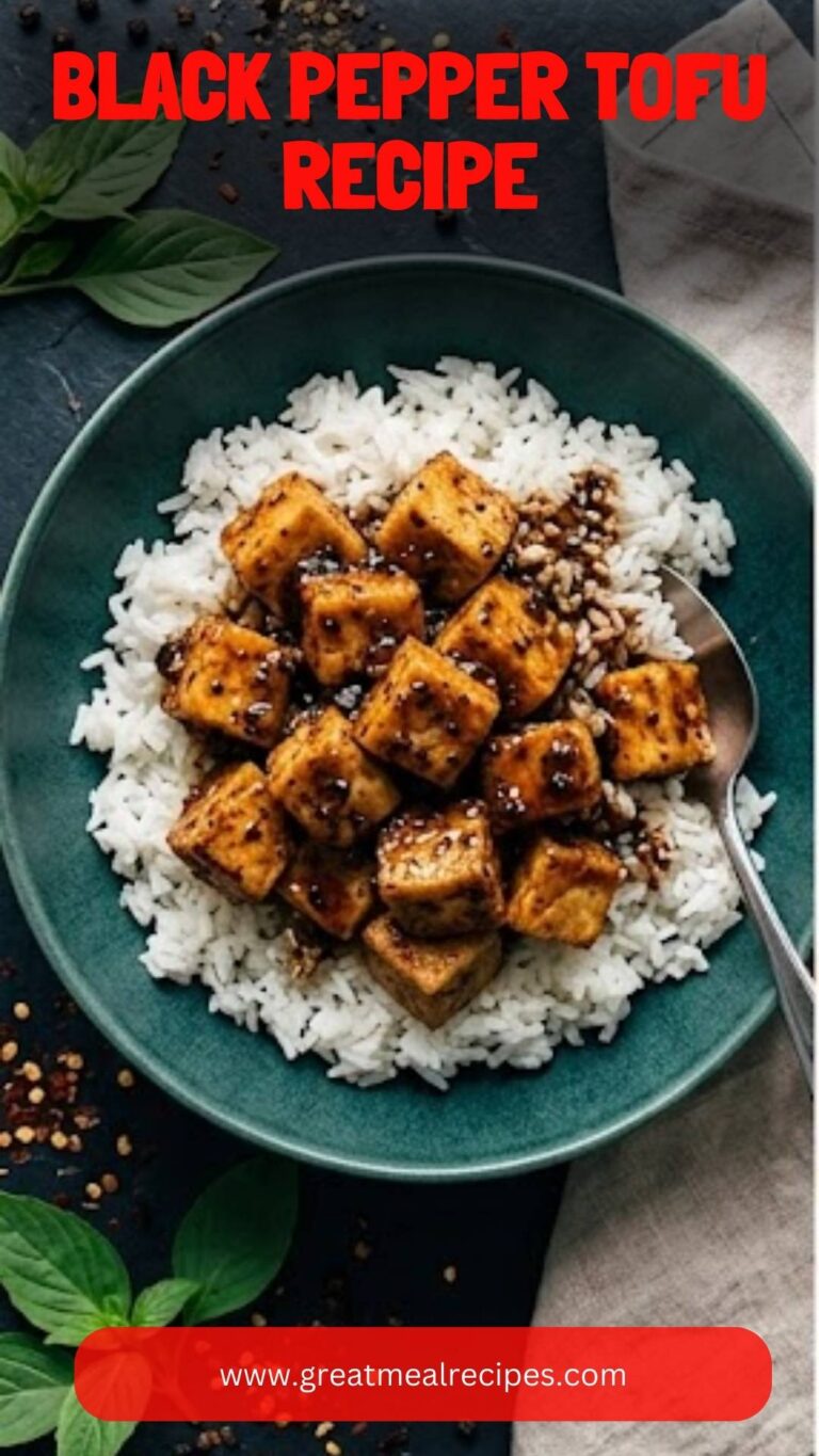 Black Pepper Tofu Recipe – Great Meal Recipes