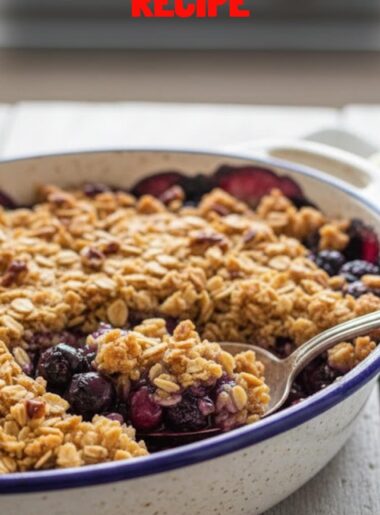 Blueberry Crisp Recipe
