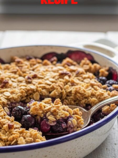 Blueberry Crisp Recipe
