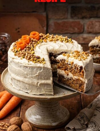 Carrot Cake Vegan Recipe