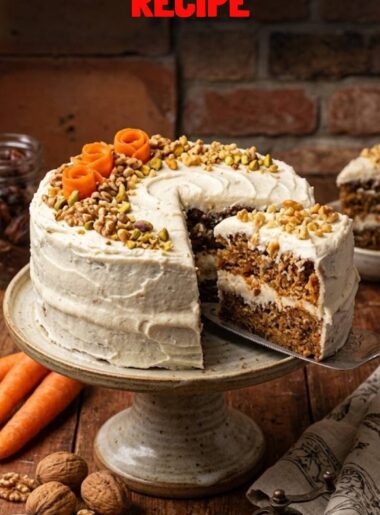 Carrot Cake Vegan Recipe