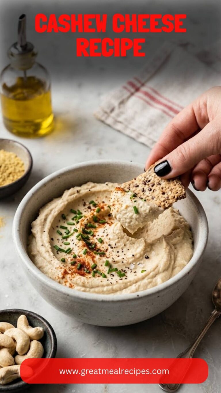 Cashew Cheese Recipe – Great Meal Recipes