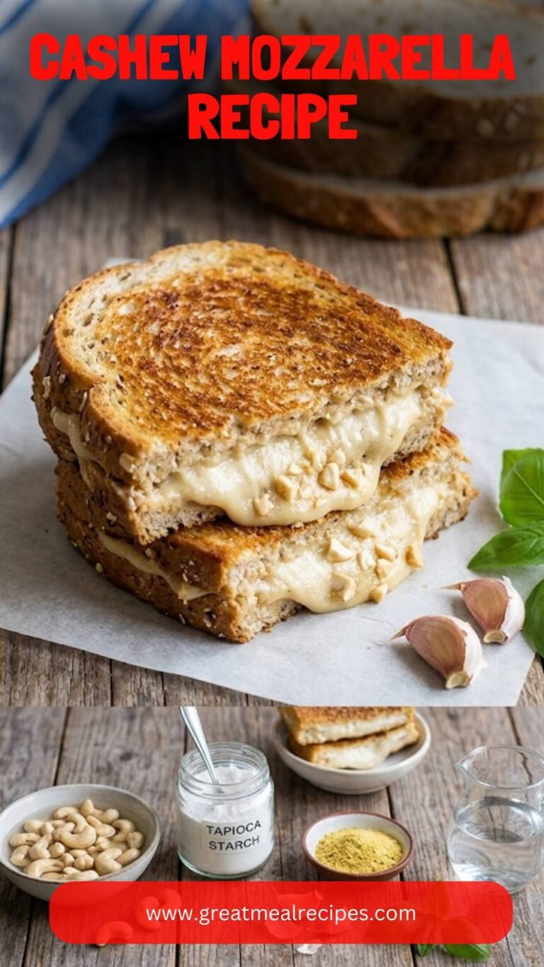 Cashew Mozzarella Recipe – Great Meal Recipes