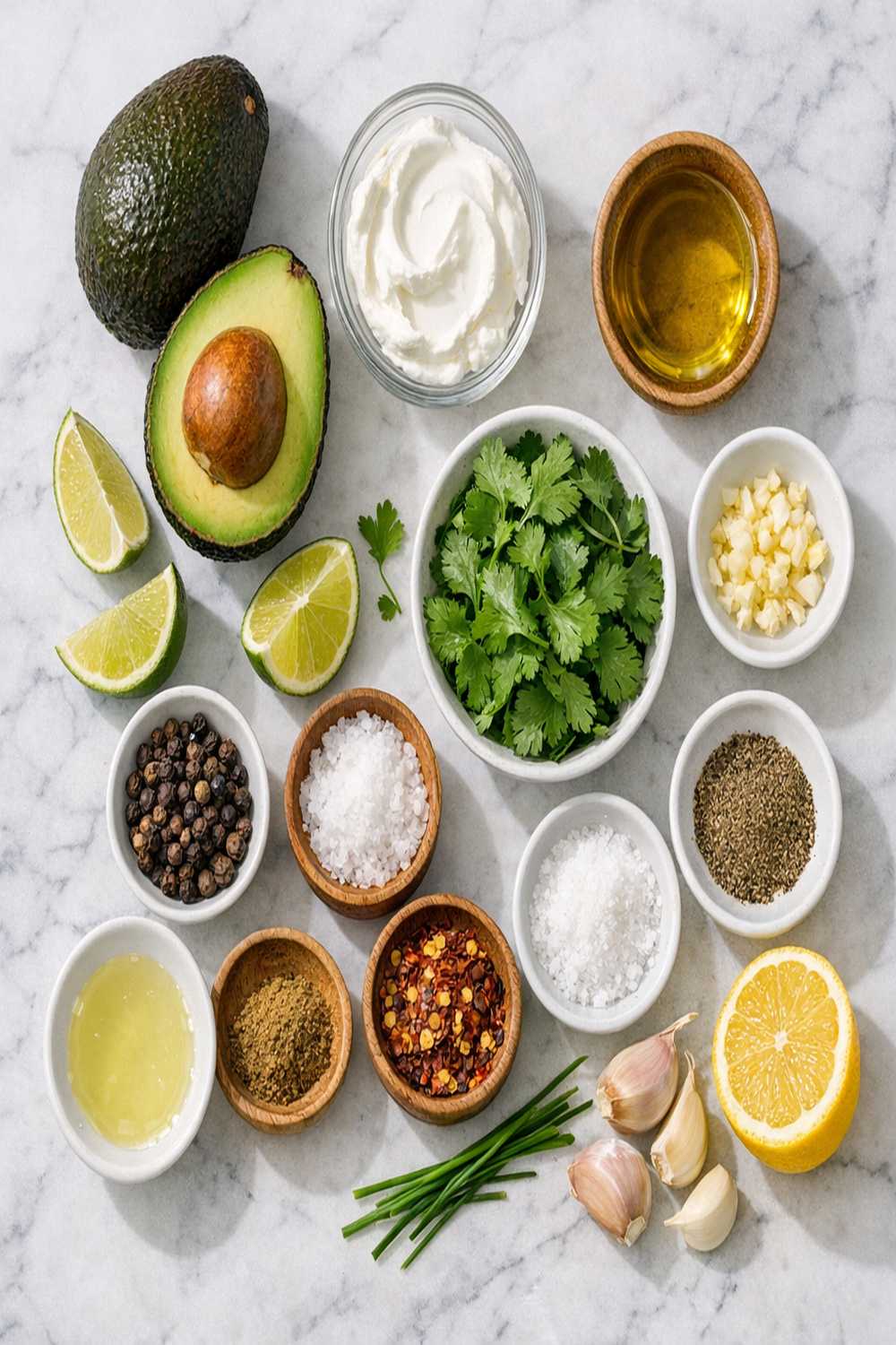 Avocado Spread Recipe ingredients
