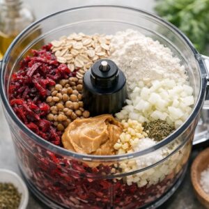 Beet Veggie Burger Recipe step 3