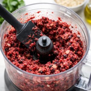 Beet Veggie Burger Recipe step 4