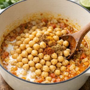 Chickpea Coconut Curry Recipe step 3