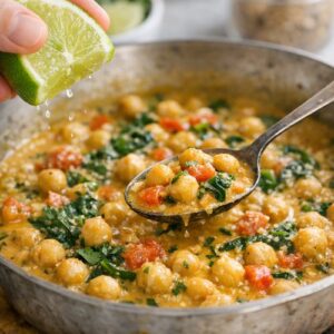 Chickpea Coconut Curry Recipe step 6