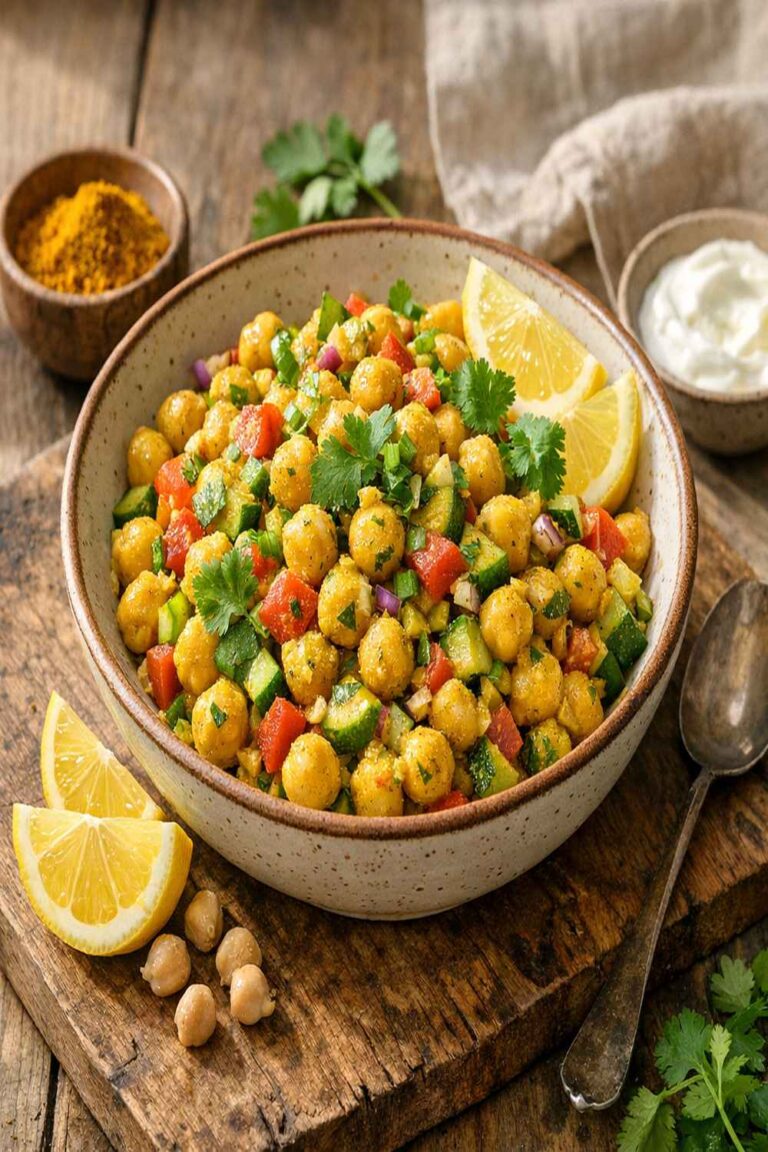 Chickpea Salad Curry Recipe