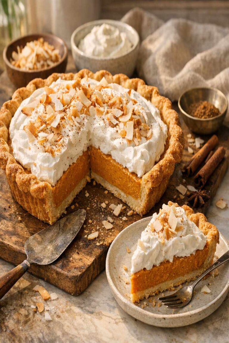 Coconut Cream Pumpkin Pie Recipe